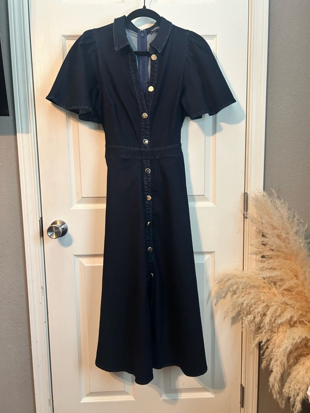 Dark denim dress